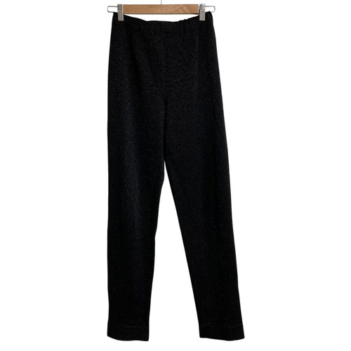 TOYOKO SAITO (Toyoko Saito) Knit Pants, Black Women USED