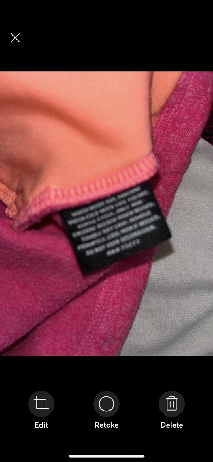 Felpa con cappuccio Fila rosa scuro pullover maglia manica lunga donna taglia small #4A