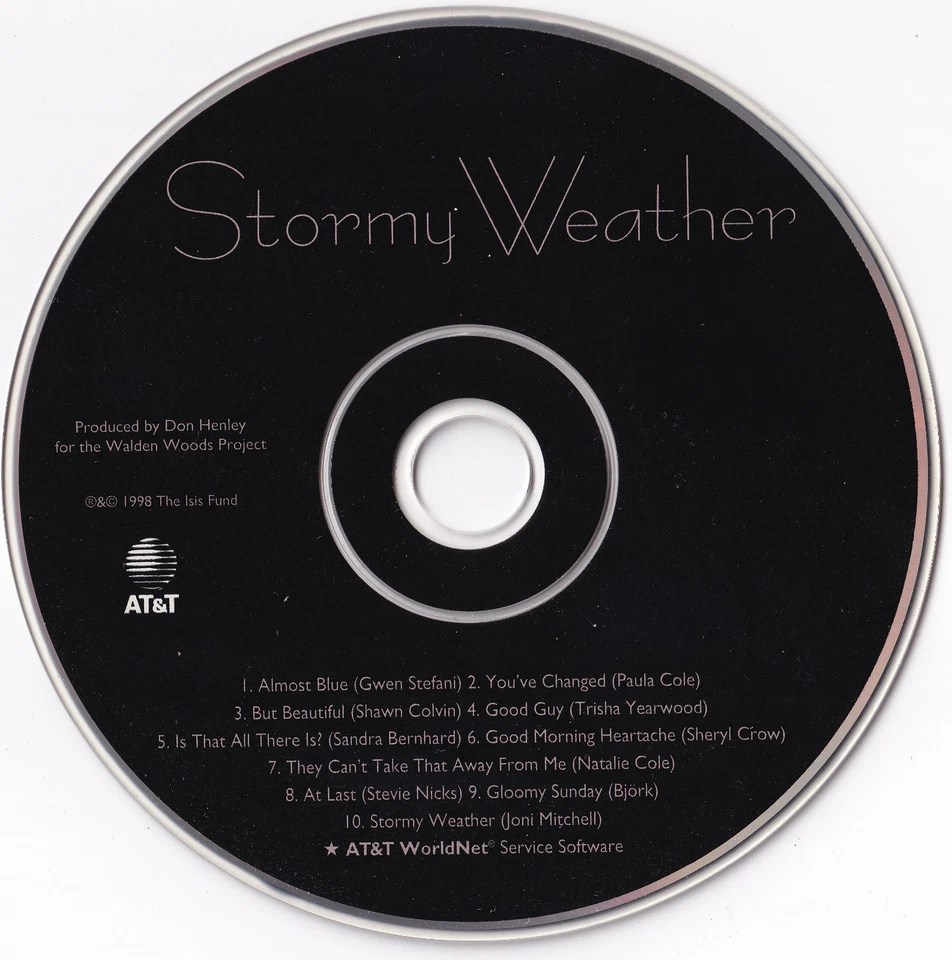 Stormy Weather CD 1998 Promo Walden Woods Project Thoreau Institute Live Concert Foto 2 de 4