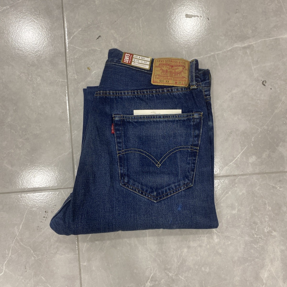 Levi's Vintage 1955 501XX Size 36/32 K | eBay