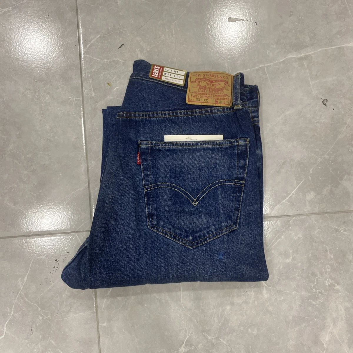 Levi's Vintage 1955 501XX Size 36/32 K | eBay