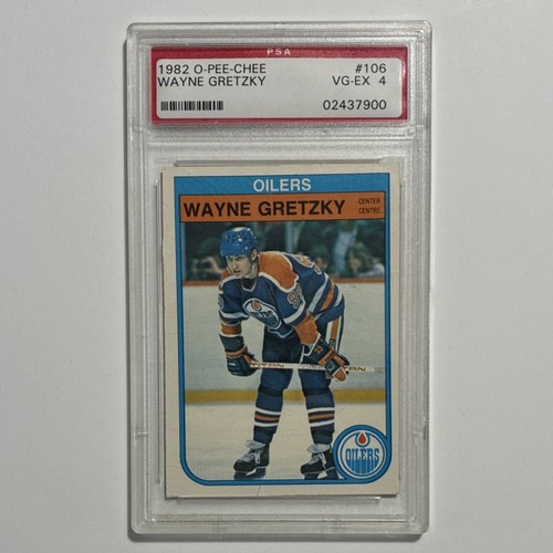 O-Pee-Chee 1982-83 Wayne Gretzky #106 PSA 4 Edmonton Oilers Ice Hockey