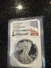2023-W American Silver Eagle Early Releases NGC PF70 UCAM Harrigal Signed
