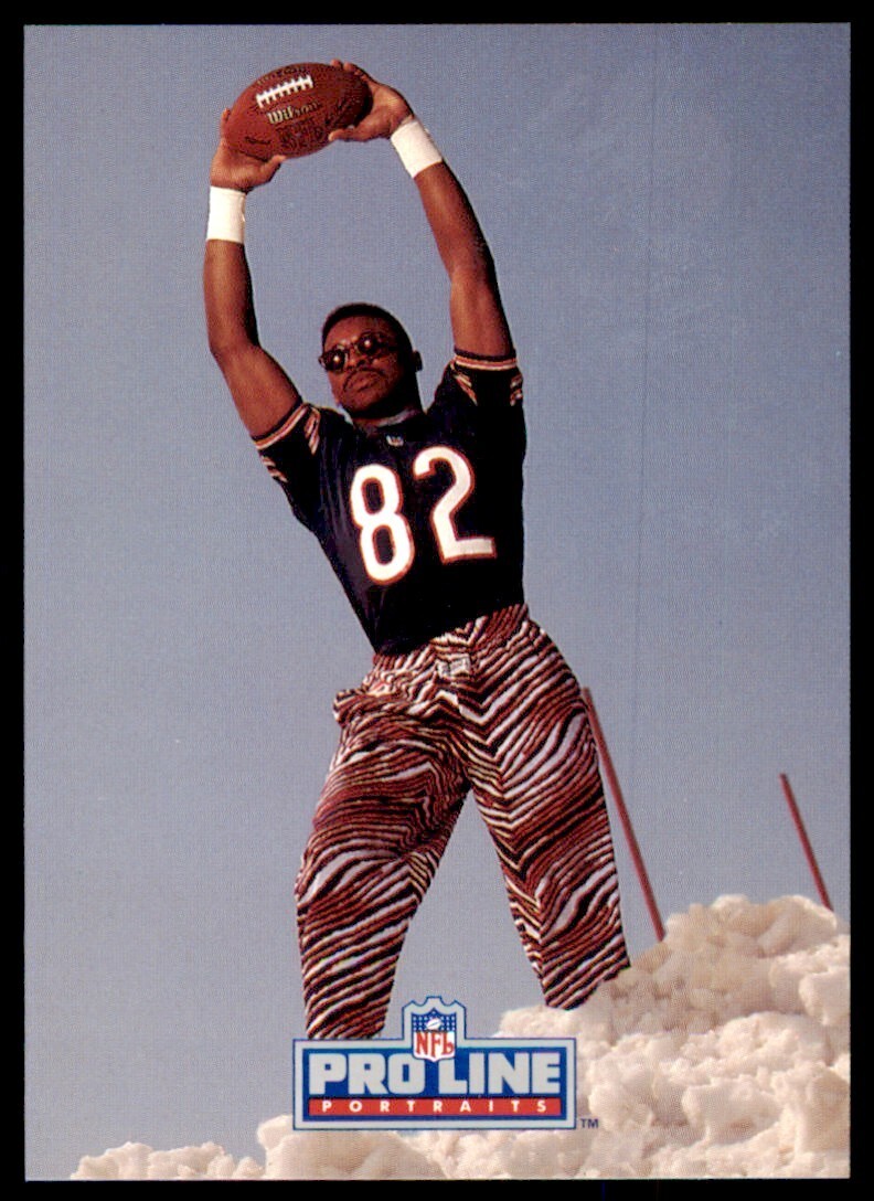 1992 PRO LINE WENDELL DAVIS CHICAGO BEARS #303