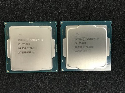 (Lot of 2) Core Intel i5-7500T 2.70GHz Quad-Core CPU Processor SR337 - CCPU81A
