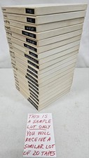 Reel To Reel Audio Tapes 1/4" - Random Lot of 20 Tapes - AS-IS/Untested/Unknown