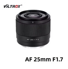 Viltrox AF25mm F1.7 APS-C E Mount Objektiv, Autofokus Prime Lens für Sony E