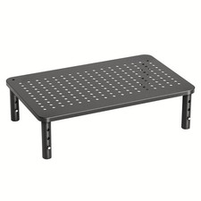 Monitor Stand, Monitor Stand Riser 3 Height Adjustable, Monitor Riser with Ai...