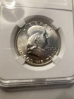 GEM BU UNCIRCULATED UNC MS 1950 SILVER FRANKLIN HALF DOLLAR BRILLIANT LUSTER