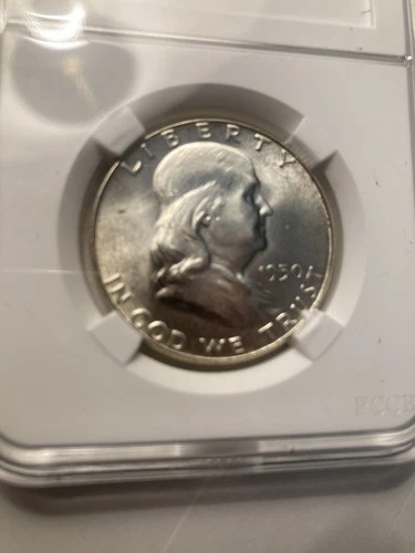 GEM BU UNCIRCULATED UNC MS 1950 SILVER FRANKLIN HALF DOLLAR BRILLIANT LUSTER