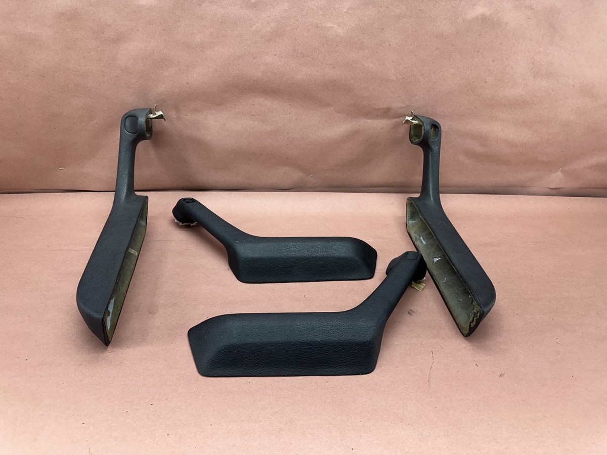 BMW E34 530 530it M5 525I 540I Interior Door Armrest Black Set OEM