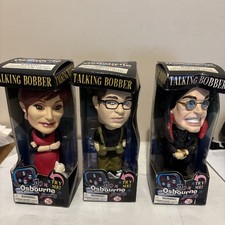 Ozzy Sharron And Jack   Osbourne Bobble heads