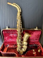 King Zephyr Alto Saxophone 1935 Recent Repad Original Case