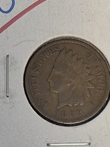 Lot of 3 VF 1889 Indian Head Pennies