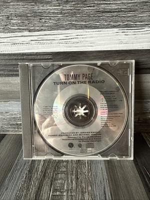 Tommy Page   Turn On The Radio (CD, Promo, US, 1990, Warner Bros)