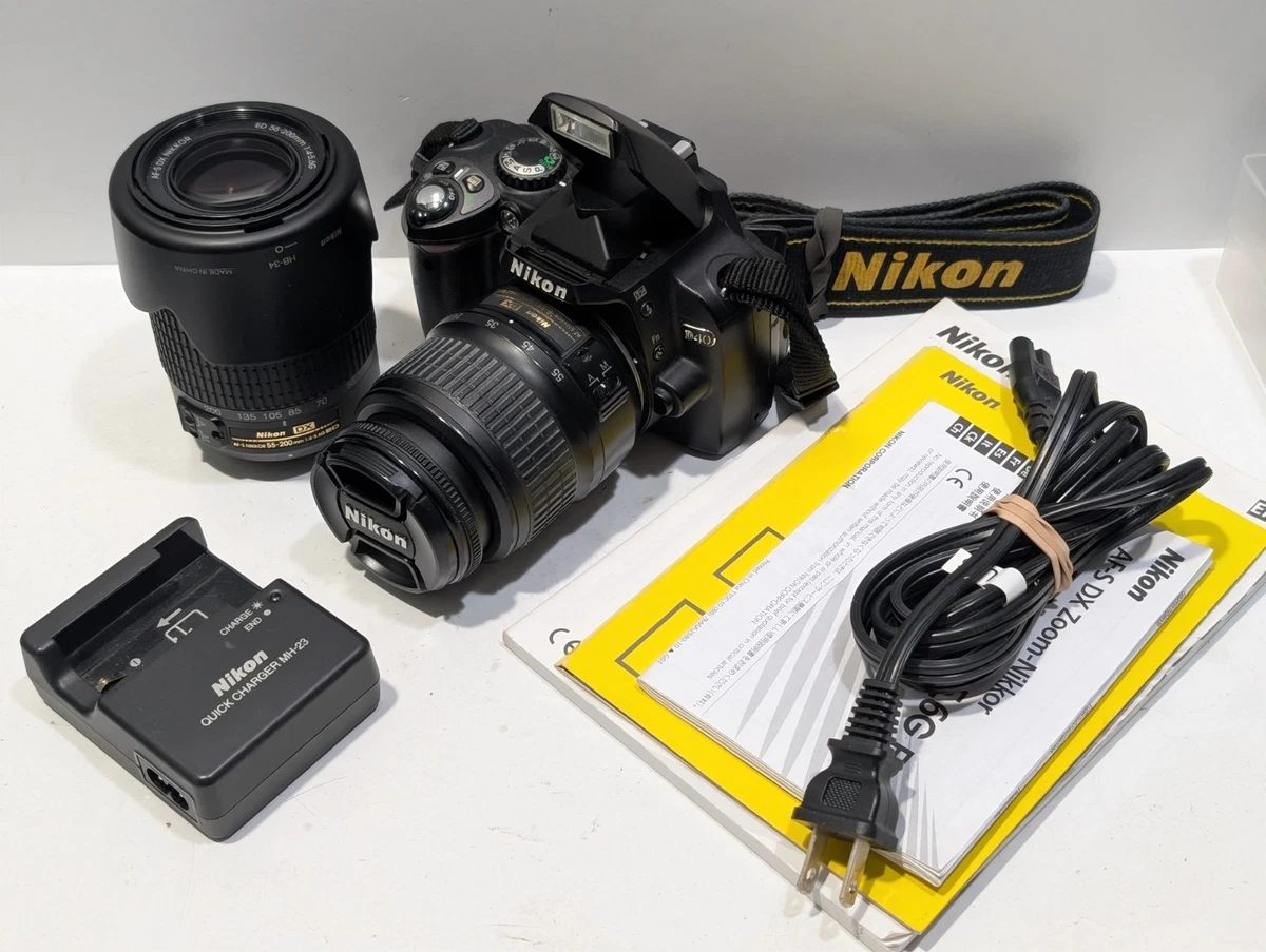 Nikon D 40 3-9.9x Digital Cameras for sale | eBay