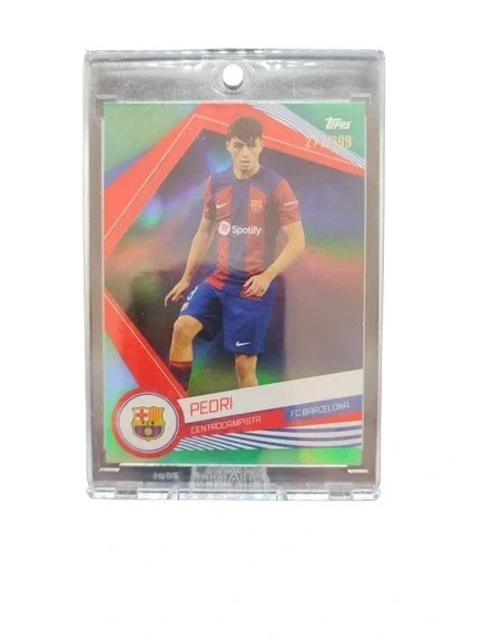PEDRI FC BARCELONA 2023 24 TOPPS FAN SET BAR-13 /399