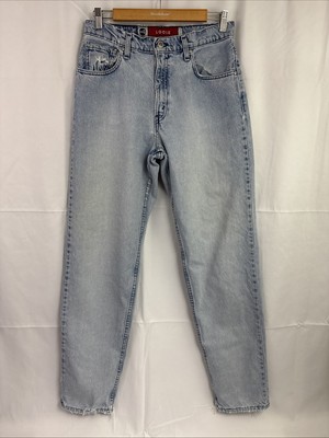 Vintage 90s Levis SilverTab Loose Jeans Womens Baggy Sz 11/12 Long
