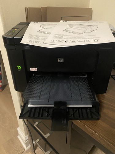 HP LaserJet Network ePrint Laser Printer P1606dn CE749A - Picture 2 of 3