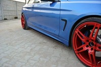 Seitenschweller Ansatz (Paar) Passend FüR BMW 4Er Coupe / Gran Coupe / Cabrio M-