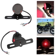 Motorcycle Tail Brake Light Universal For Harley Stop Lamp Bobber Chopper #J1