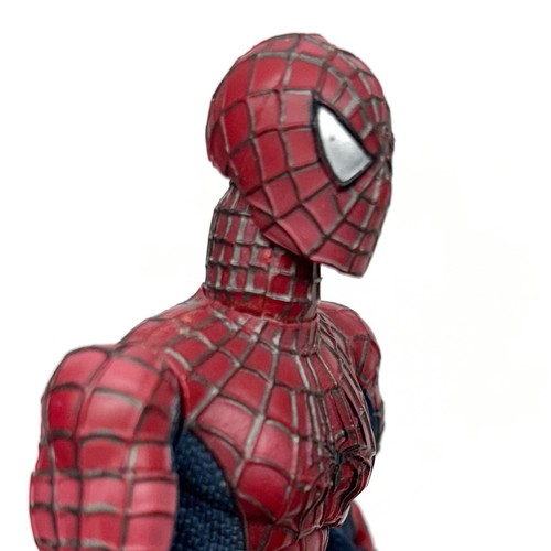 2002 Spider Man The Movie Super Poseable 6” Toby Maguire Action Figure - Bild 4 von 6