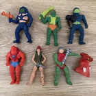 Vintage He-Man MOTU Erasers 1984 Orko & Merman + 5 more