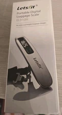 Letsfit EL910H Portable Digital Luggage Scale To Weight Your Luggage Accurately