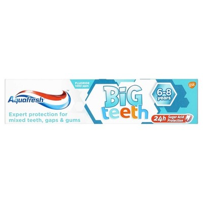 Aquafresh My Big Teeth Toothpaste 6 Years+ (50ml) 