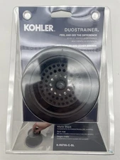 Kohler K-R8799-C-BL 4-1/2 inch Duostrainer Sink Strainer Matte Black 