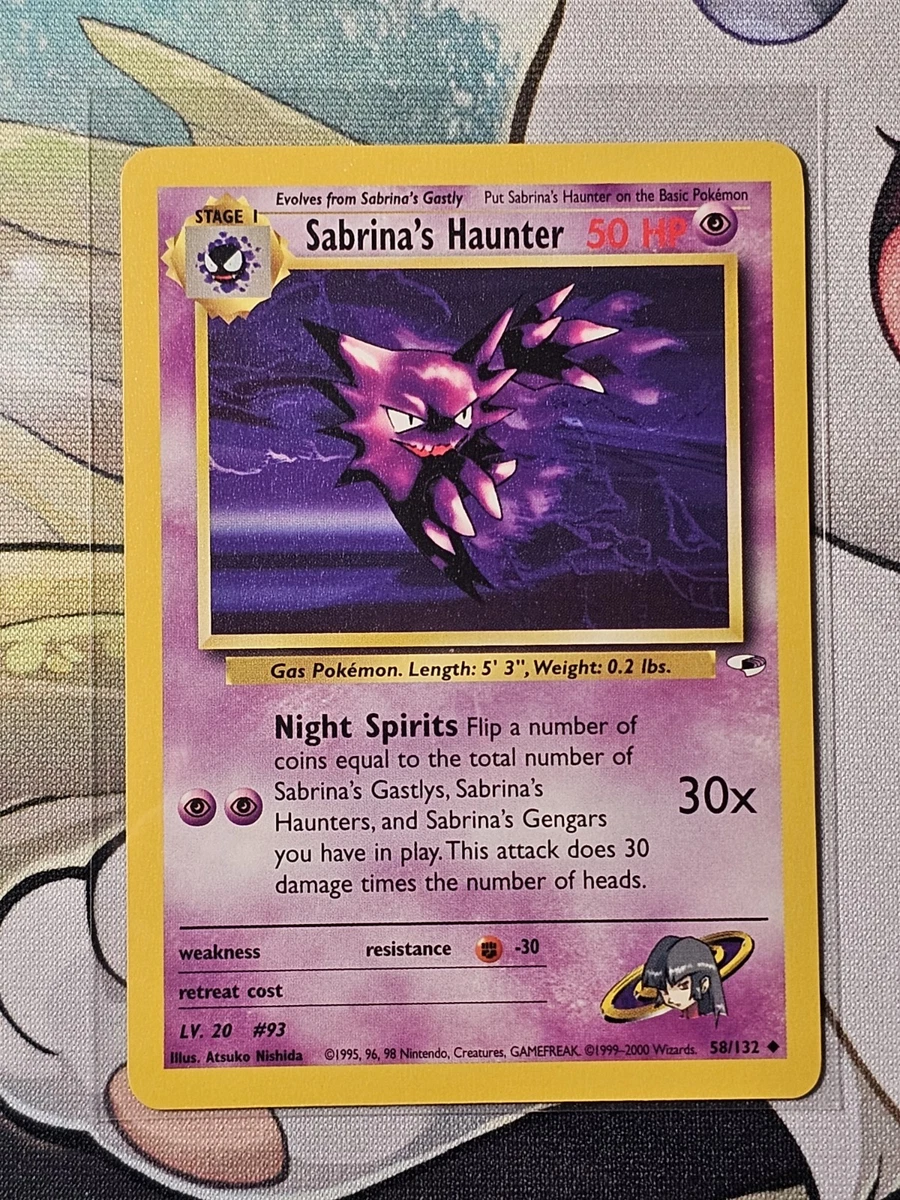 Sabrina's Haunter 058/132 Gym Heroes for sale | eBay