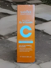 SADOER 5X Heavy Vitamin C Whitening Brightening Skin Active Face Toner -130ml