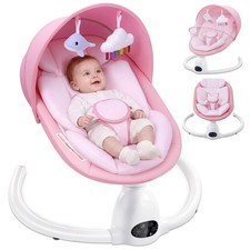 Babyeap Baby Swing for Infants, Electric Swing with Remote