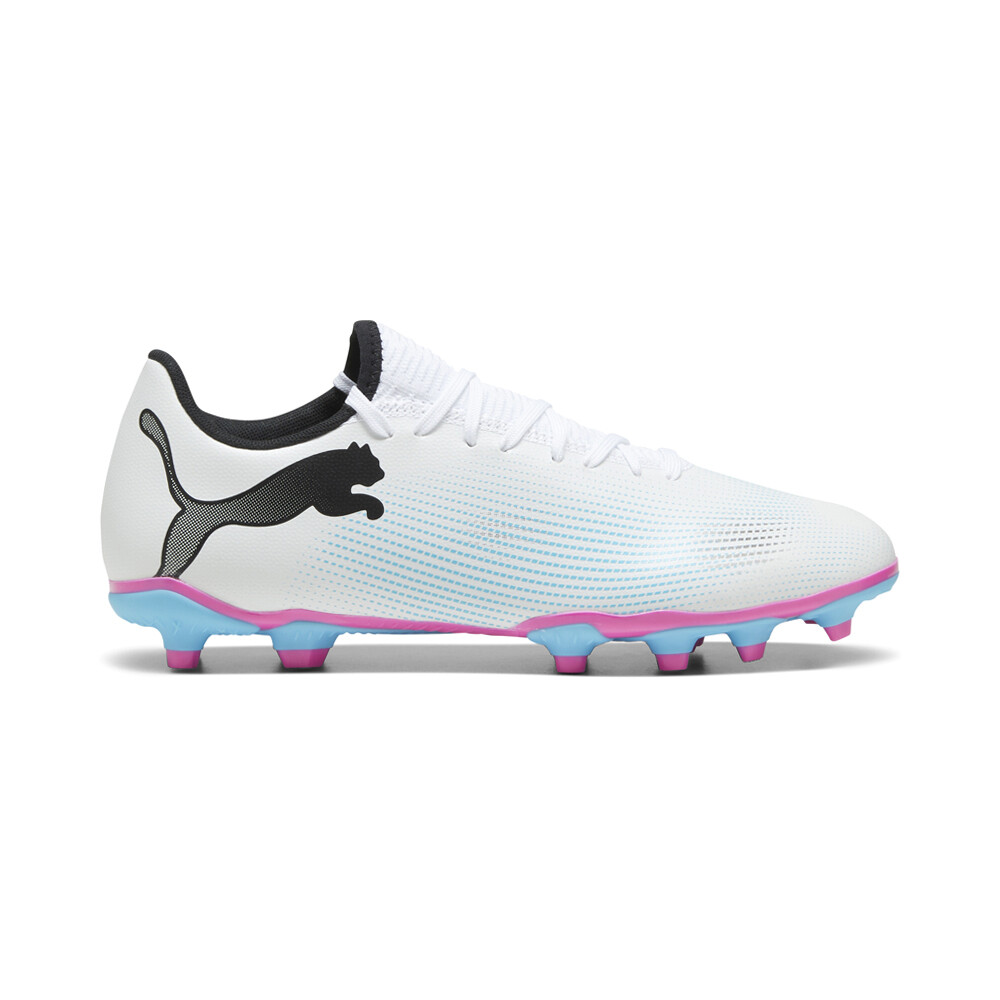 Puma Future 7 Play Firm GroundArtificial Ground Soccer Cleats Mens White Sneaker