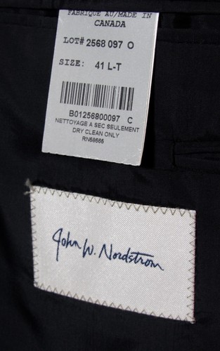 Cashmere Blazer Loro Piana Italy Mens Black 3 BTN Sportcoat 41L-T Nordstroms - Picture 8 of 11