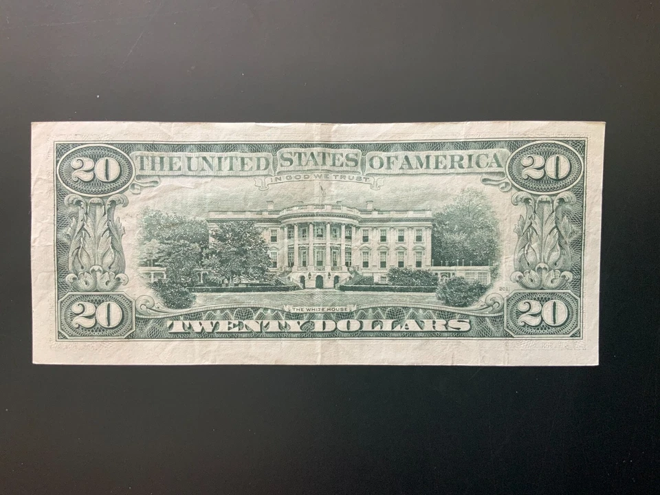 1990 $20 DOLLAR BILL L46400784A - Image 2 of 4