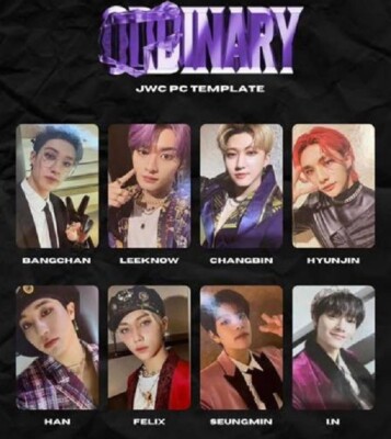 STRAY KIDS ODDINARY JEWEL CASE ver. OFFICIAL PHOTO CARD | eBay