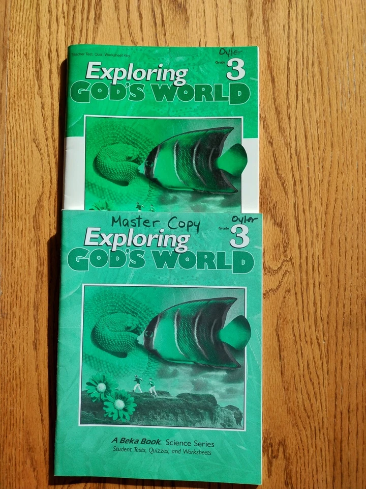 Abeka Book, Grade 3, Science and Health, Teacher and Student texts, lot of 9 - Image 2 of 4