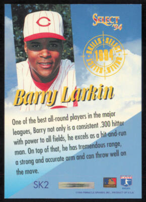 BARRY LARKIN THREADS COLLEGE GREATS サイン BARRY LARKIN THREADS COLLEGE GREATS サイン Barry Larkin