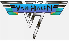 Van Halen Logo Vinyl Sticker Decal rock band Laptop Wall Mirror Tumbler Cell