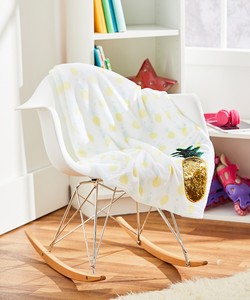 Super-Soft-Plush-Printed-Throw-with-Sequins-Applique-Girls-Teens-Young-Adults