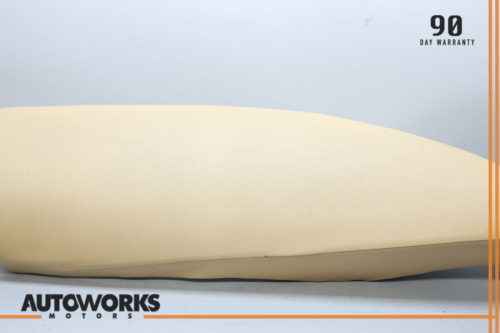 04-08 Maserati Quattroporte M139 Rear Right Seat Bolster Cushion Trim Beige OEM