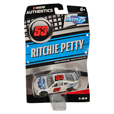 Nascar Authentics Ritchie Petty 2024 WAVE 5 Petty 75 CAR 1:64 Scale ...