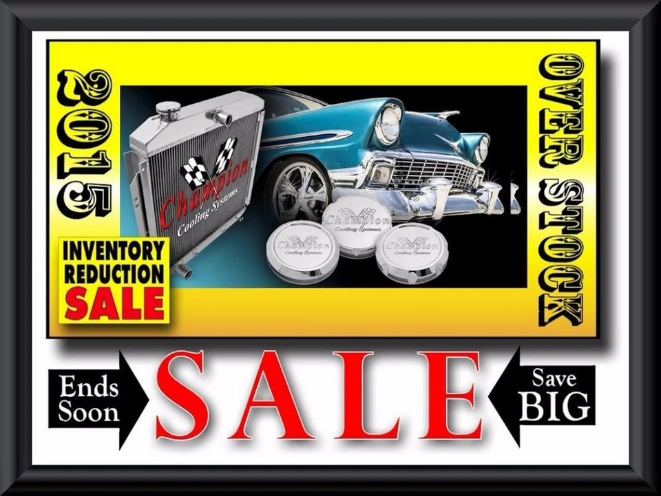 Radiador camión 3 filas dr 1966-1979 para motor Ford F100 F150 F250 F350 V8 Foto 4 de 4