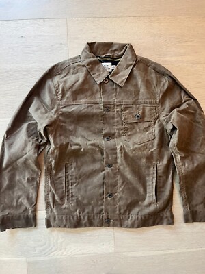 NWOT Flint and Tinder Flannel Lined Wax Jacket- Havana Brown NWOT Flint and Tinder Flannel Lined Wax Jacket- Havana Brown