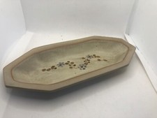 Ceramika Pailton Studio - wydłużone naczynie o szerokości 28cm - tłoczone w kwiaty