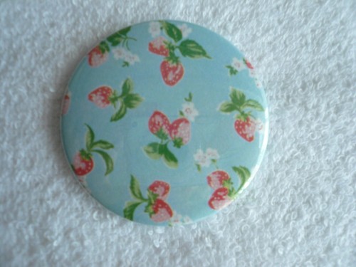 Cath Kidston Printed Paper Hand Made Small Mini Mirror ~ Key Ring ~ Magnet - Picture 18 of 21