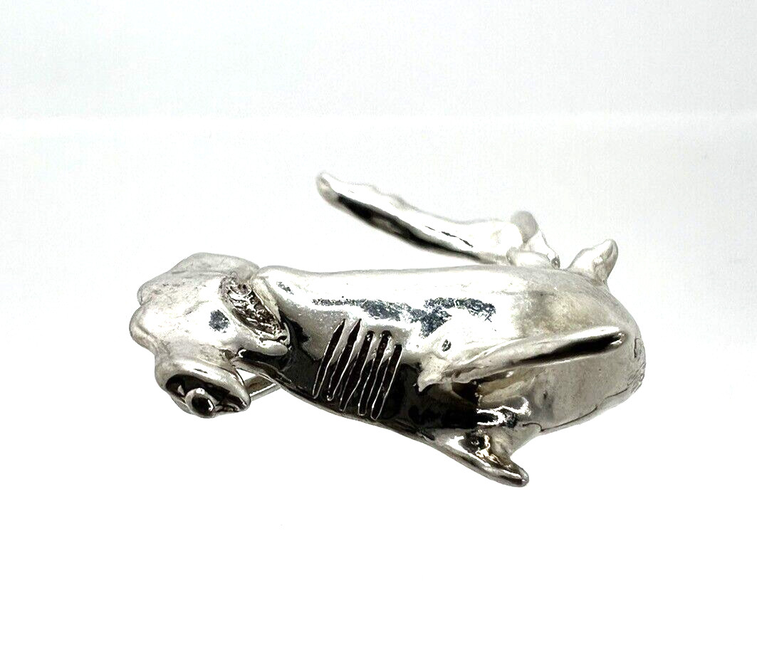 JLD Solid Sterling Silver 925 Hammerhead Shark Pe… - image 3