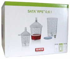SATA 1010545 SPRAY EQUIPMENT RPS Cup 0.6 L 200 Micron w/FlatSieve (60/ bx)