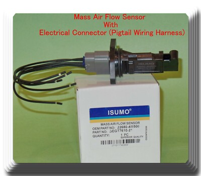 Mass Air Flow Sensor W/Connector Fits: Infiniti I35 Nissan Maxima Pathfinder